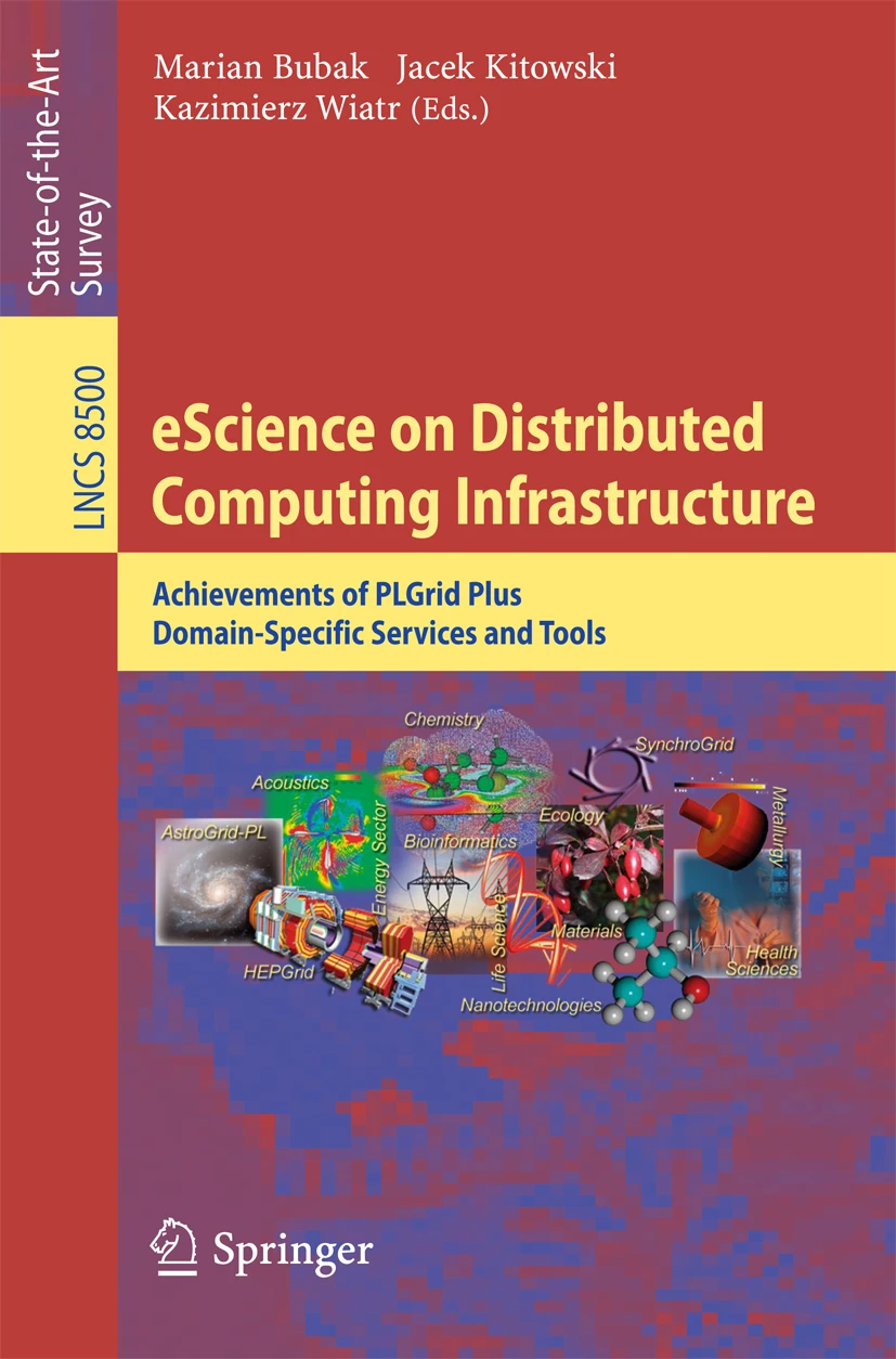 Chemical engineering simulations in scientific journals: eScience on Distributing Infrastructure